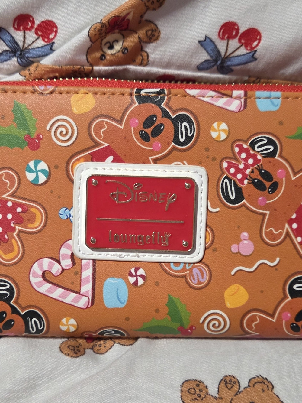 Loungfly X Disney Gingerbread Print Wallet